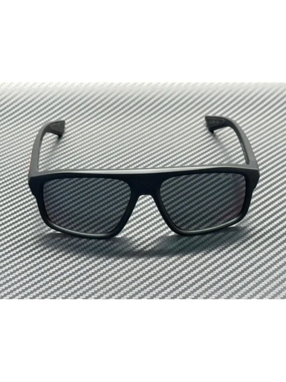 New PRADA LINEA ROSSA Men Matte Black Sunglasses 59-17-145